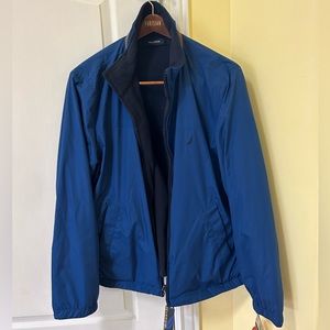 New Nautica Reversible Raincoat with Tags | Large
